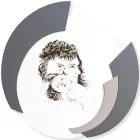 Rundt billede lavet i laser af Made in Italy-familien - Margherita Viadurini