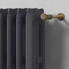 Design radiator 5 glatte elementer i støbejern fra jorden op til 1062 W - barok Viadurini