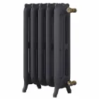 Design radiator 5 glatte elementer i støbejern fra jorden op til 1062 W - barok Viadurini