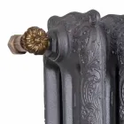 Design Radiator 7 Dekorerede elementer i støbejern fra jorden op til 1062 W - barok Viadurini