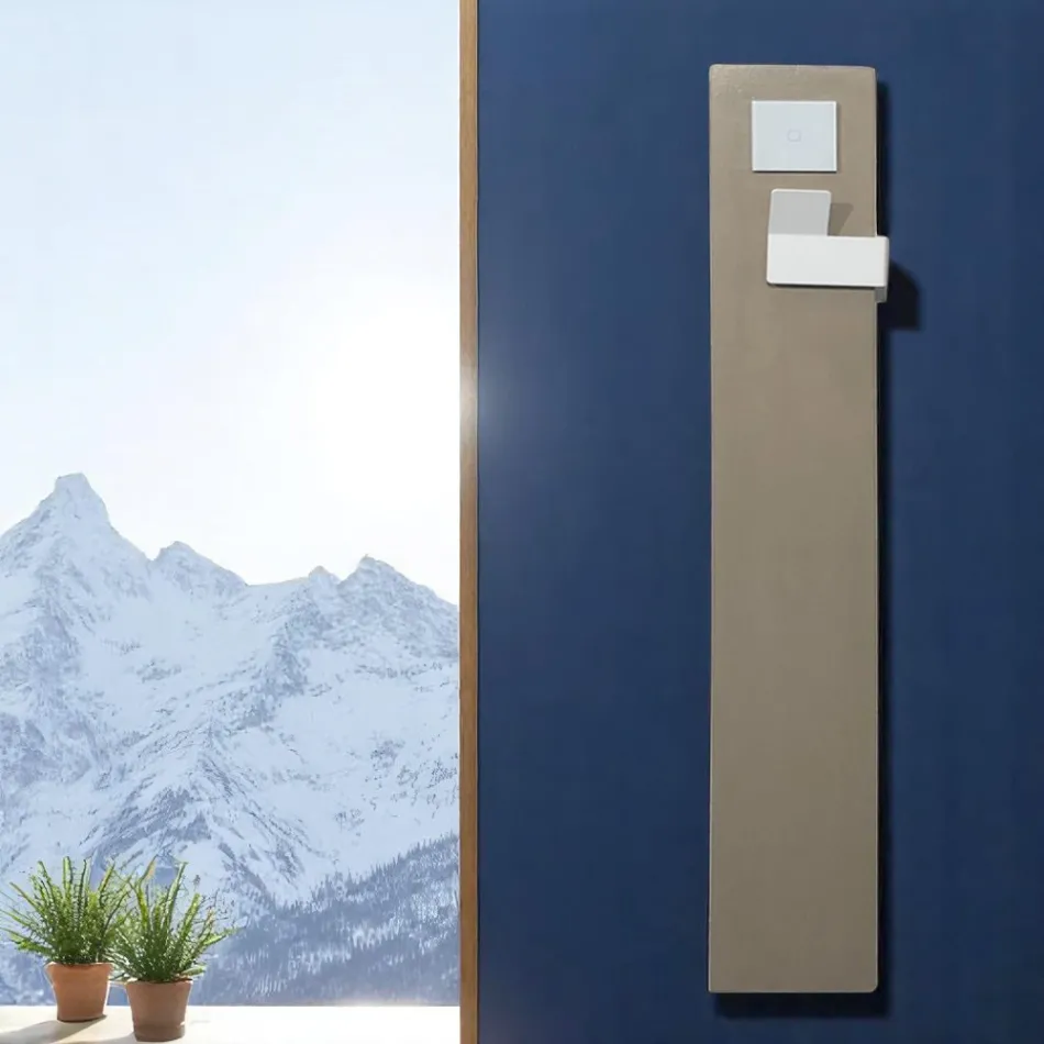 Elektrisk radiator med touchpaneltimer Smart WiFi med Alexa Standard - Cool Viadurini