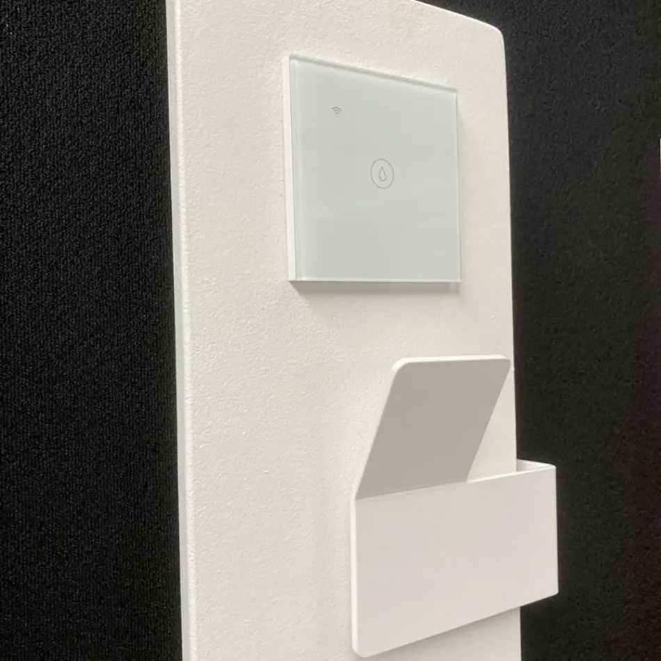 Elektrisk radiator med touchpaneltimer Smart WiFi med Alexa Standard - Cool Viadurini