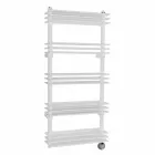 Moderne lodret vægdesign elektrisk radiator op til 700 watt - hylde Viadurini