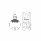 Elektrisk radiator med lodret design op til 1000 W - Flora Viadurini