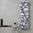 Elektrisk radiator med lodret design op til 1000 W - Flora Viadurini