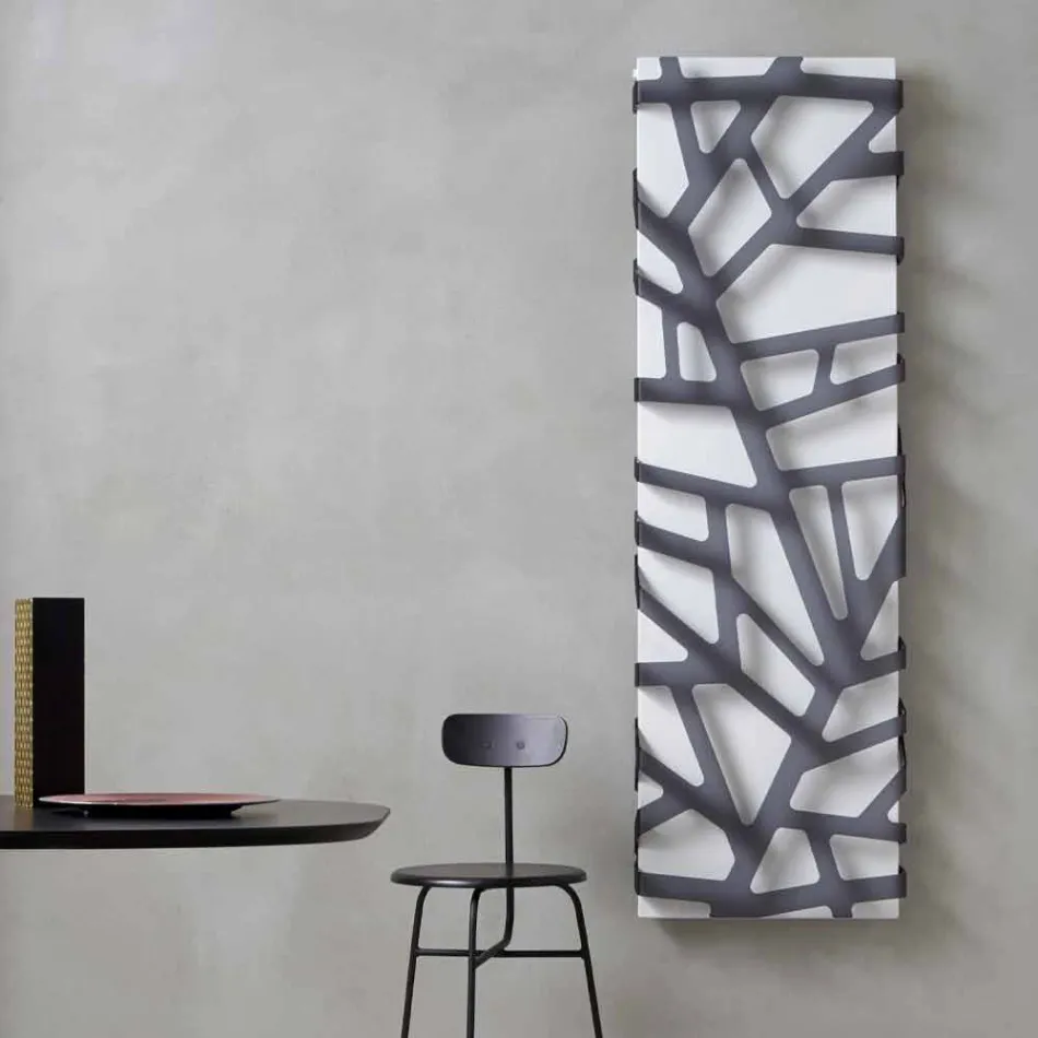 Elektrisk radiator med lodret design op til 1000 W - Flora Viadurini