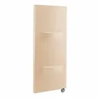 Lodret elektrisk radiator i moderne stålkonstruktion op til 1000 W - Cut Viadurini