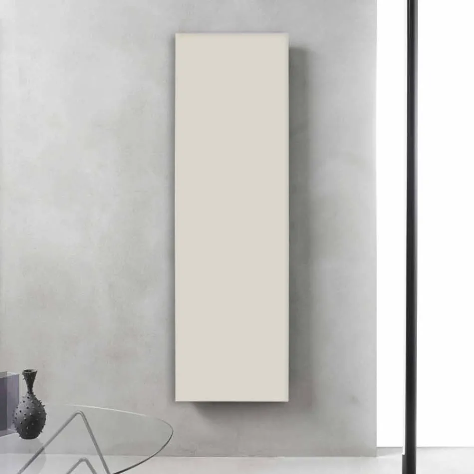 Lodret elektrisk radiator Minimal design Stålskifergrå 700 W - Is Viadurini