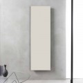 Lodret elektrisk radiator Minimal design stål fremstillet i Italien 700 W - is