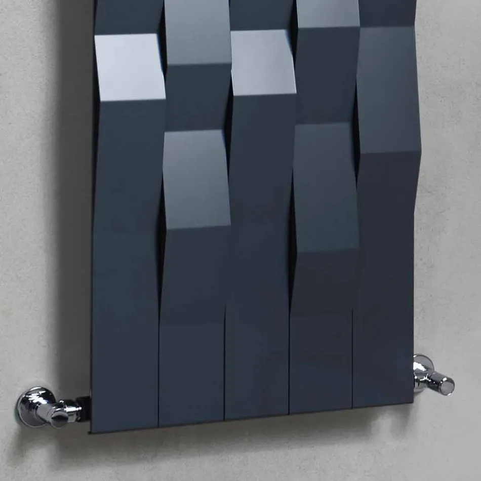 Moderne design stålhydraulisk vægkøler op til 1003 watt - sten Viadurini