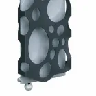 Moderne elektrisk vertikal designradiator op til 903 W - Scuba Viadurini