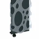 Moderne elektrisk vertikal designradiator op til 903 W - Scuba Viadurini