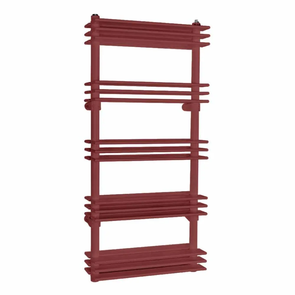 Moderne design lodret vægmonteret radiator op til 530 watt - hylde Viadurini