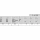 Moderat design radiator i stål lodret design 834 Watt - honning Viadurini