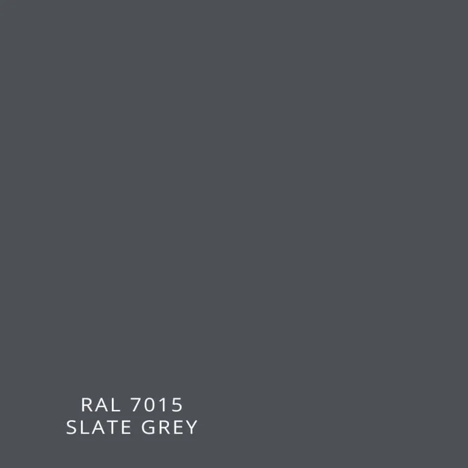 Lodret designkøler i skifergråt stål op til 626 W - is Viadurini