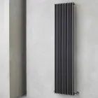 Lodret hydraulisk designradiator i farvet stål op til 1515 Watt - kondor Viadurini