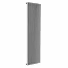 Lodret hydraulisk designradiator i farvet stål op til 1515 Watt - kondor Viadurini