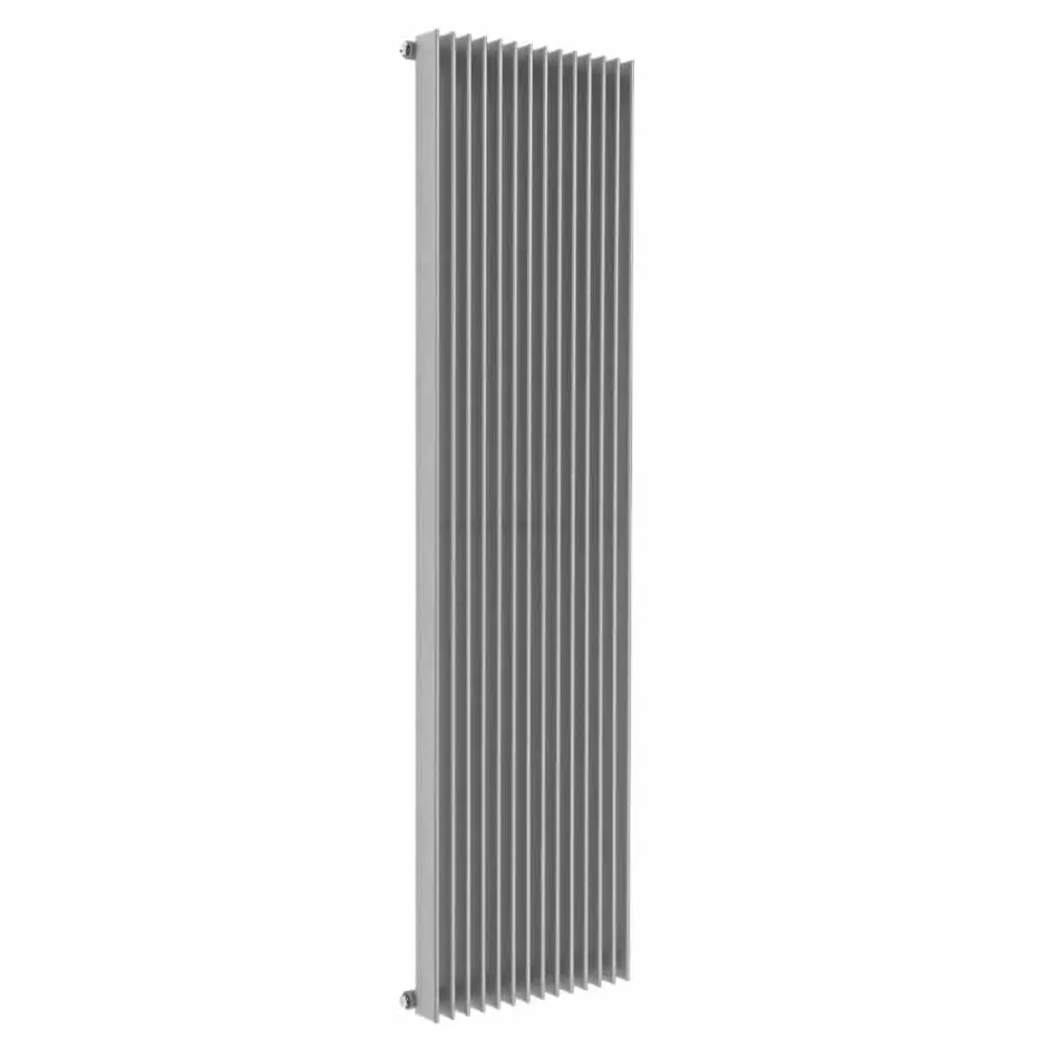 Lodret hydraulisk designradiator i farvet stål op til 1515 Watt - kondor Viadurini