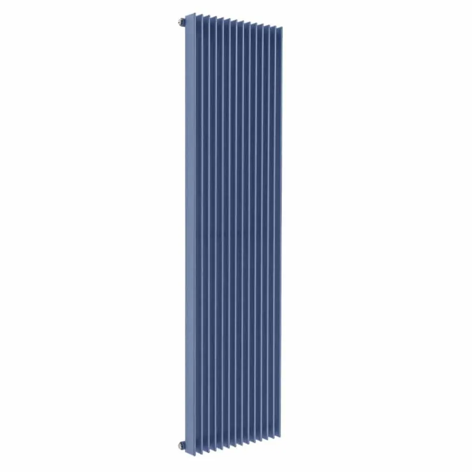 Lodret hydraulisk designradiator i farvet stål op til 1515 Watt - kondor Viadurini
