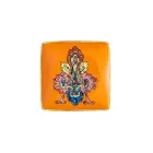 Rosenthal Versace Alphabet 6 flade firkantede porcelænsskåle - alfabet Viadurini