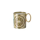 Rosenthal Versace Barocco Mosaik 4 Glas med Porcelænsgreb - Mosaik Viadurini