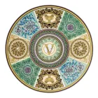 Rosenthal Versace Barocco Mosaik Pladsholderplade Diameter 33 cm - Mosaik Viadurini