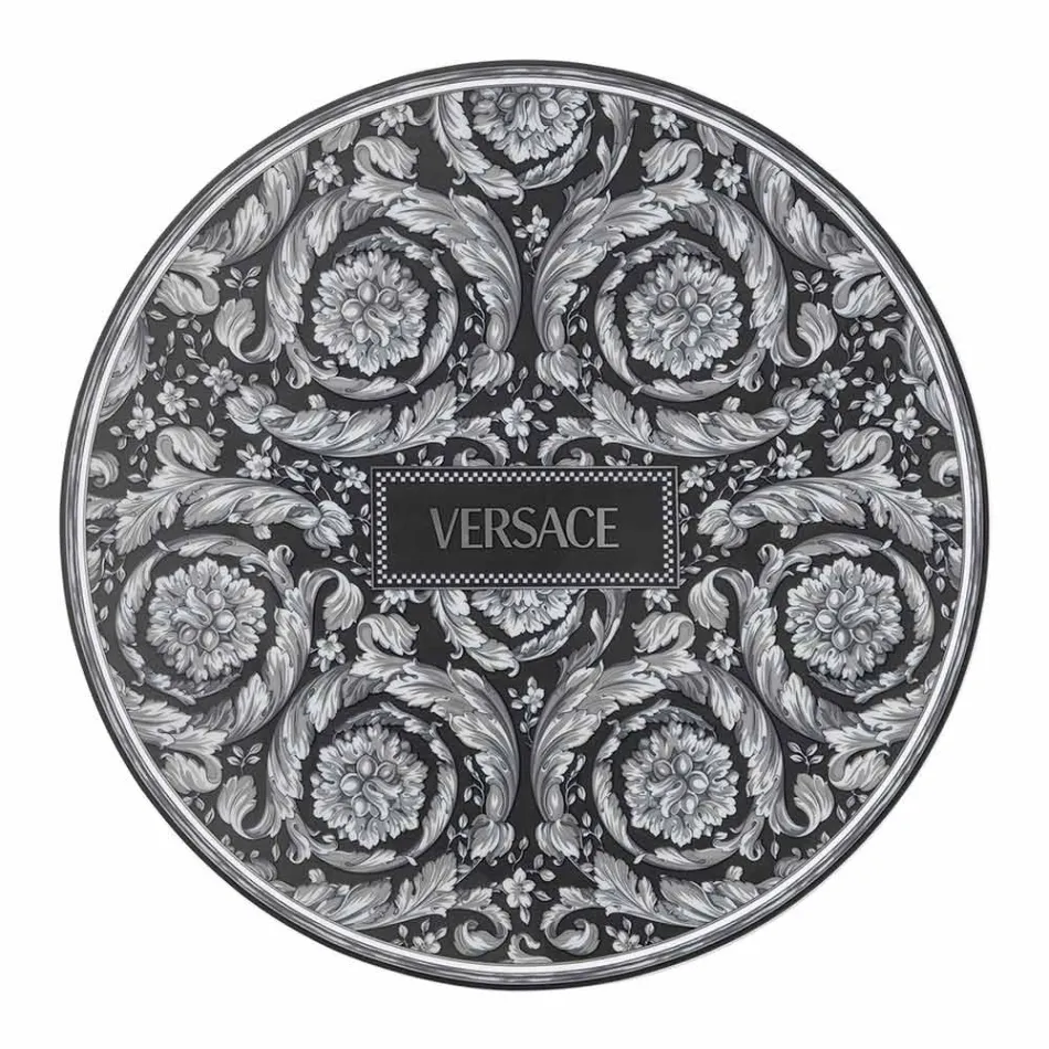 Rosenthal Versace barok bordplade tallerken Diameter 33 cm i porcelæn - barok Viadurini