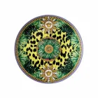 Rosenthal Versace Jungle Animalier 4 middagstallerkener Diameter 17 cm - Animalier Viadurini