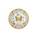 Rosenthal Versace Le Jardin 4 middagstallerkener Diameter 18 cm i porcelæn - Jardin