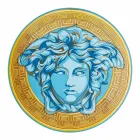 Rosenthal Versace Medusa Amplified Place Card Plade Diameter 33 cm - Medusaamplifield Viadurini