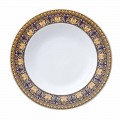 Rosenthal Versace Medusa Blue Plate moderne design porcelæn bund