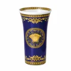 Rosenthal Versace Medusa Blå Vase af moderne design porcelæn 26cm Viadurini