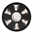 Rosenthal Versace Medusa Gala Gold sæt 6PZ porcelæn espressokopper Viadurini