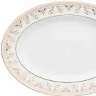 Rosenthal Versace Medusa Gala 34cm porcelæn oval plade design Viadurini