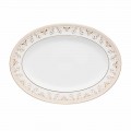 Rosenthal Versace Medusa Gala 34cm porcelæn oval plade design