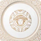 Rosenthal Versace Medusa Gala fad pladsholder 33cm porcelæn Viadurini