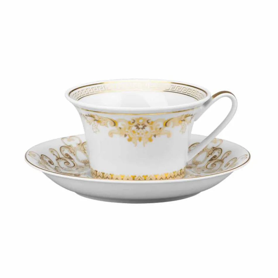 Rosenthal Versace Medusa Gala Cup design porcelæn te Viadurini