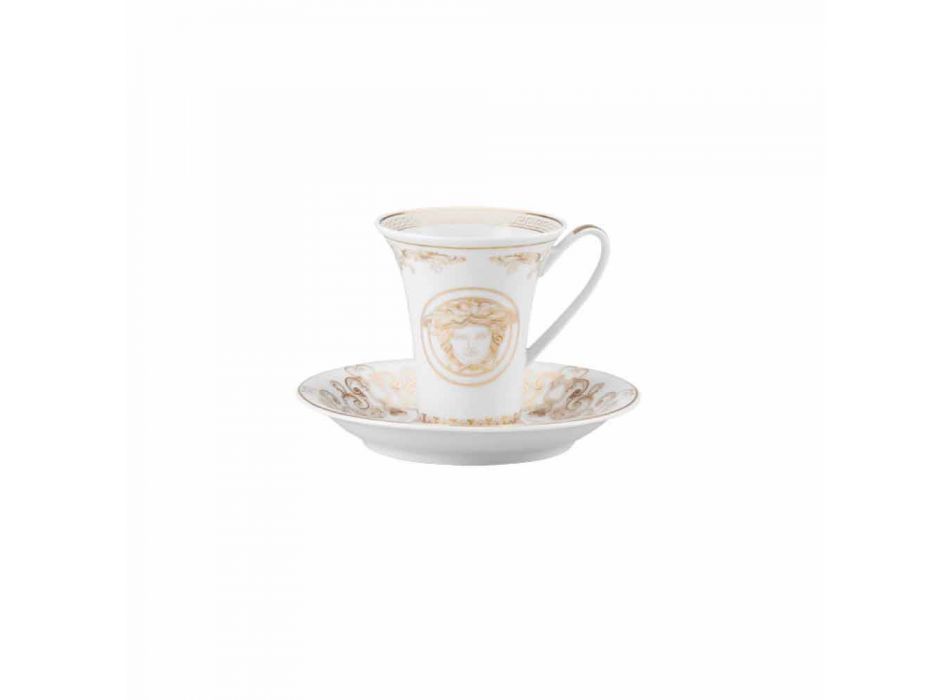 Rosenthal Versace Medusa Gala Cup Porcelæn Kaffe Design Viadurini