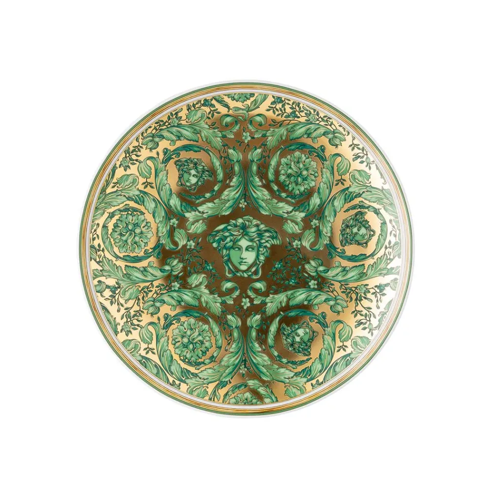 Rosenthal Versace Medusa Garland 4 middagstallerkener Diameter 17 cm - jul Viadurini