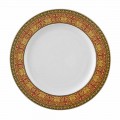 Rosenthal Versace Medusa Red Plate 22 cm porcelæn