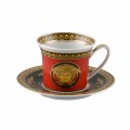 Rosenthal Versace Medusa Red Espresso kop design porcelæn