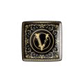 Rosenthal Versace Virtus Gala 6 flade firkantede skåle 15x15 cm i porcelæn - barok