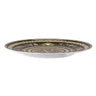 Rosenthal Versace Virtus Gala Pladsholder tallerken Diameter 33 cm i porcelæn - barok Viadurini