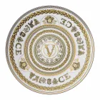 Rosenthal Versace Virtus Gala Pladsholder tallerken Diameter 33 cm i porcelæn - barok Viadurini