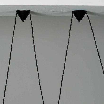 Keramisk roset til lamper sammensætning Battersea 975ST - Toscot Viadurini