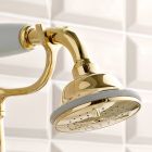 Badekarhaner i messing med håndbruser i klassisk luksusstil - Fioretta Viadurini
