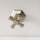 VIntage Design vægmonteret håndvaskhane i messing Fremstillet i Italien - Silvana Viadurini