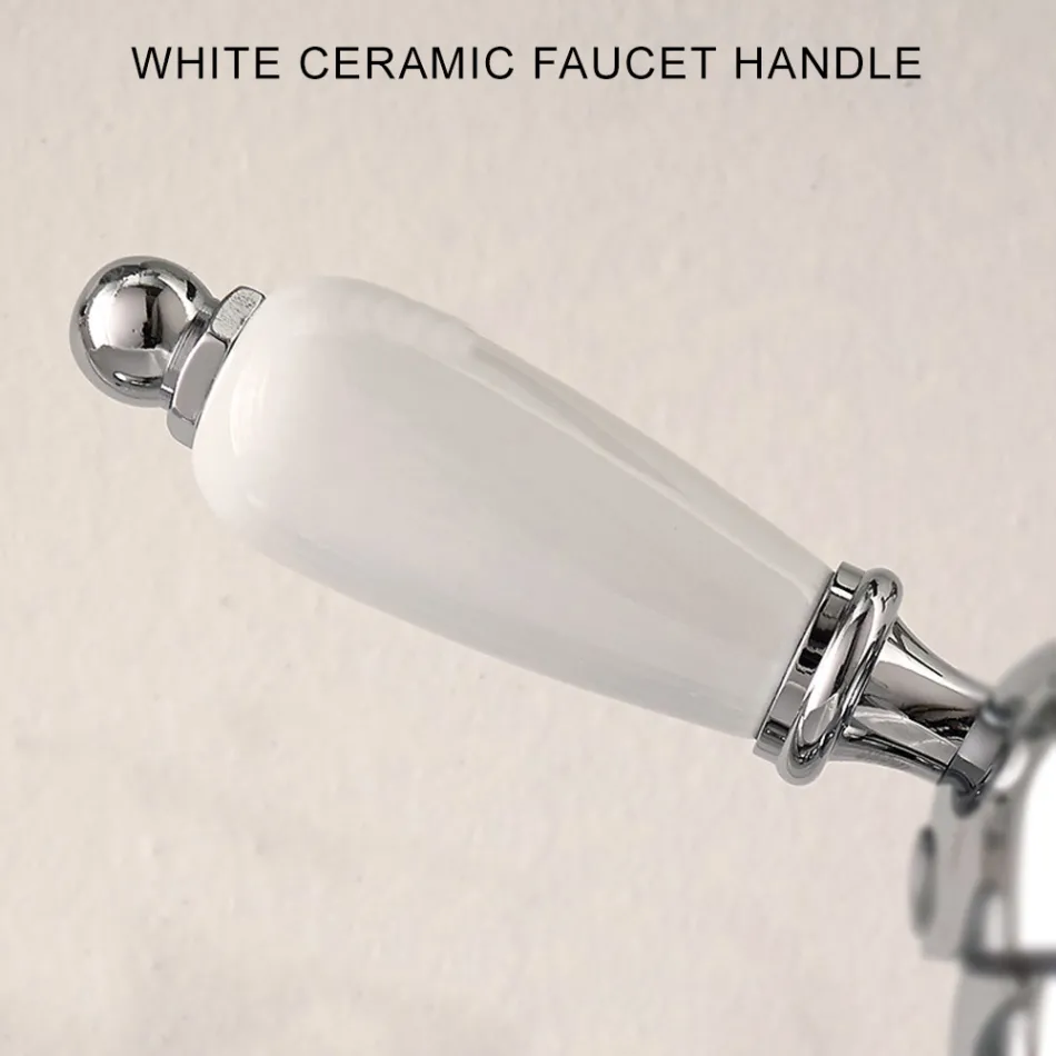 Gulvstående badekararmatur med messinghåndbruser fremstillet i Italien - Noriana Viadurini