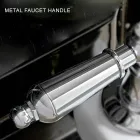 Klassisk enkelthuls bidethane med håndlavede messinggreb - Noriana Viadurini