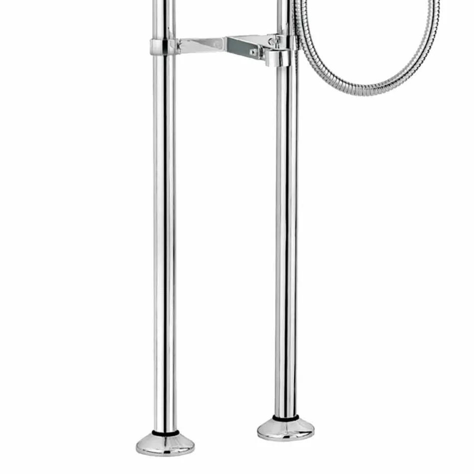 Klassisk armatur til badekar på messingkolonner fremstillet i Italien - Enriko Viadurini